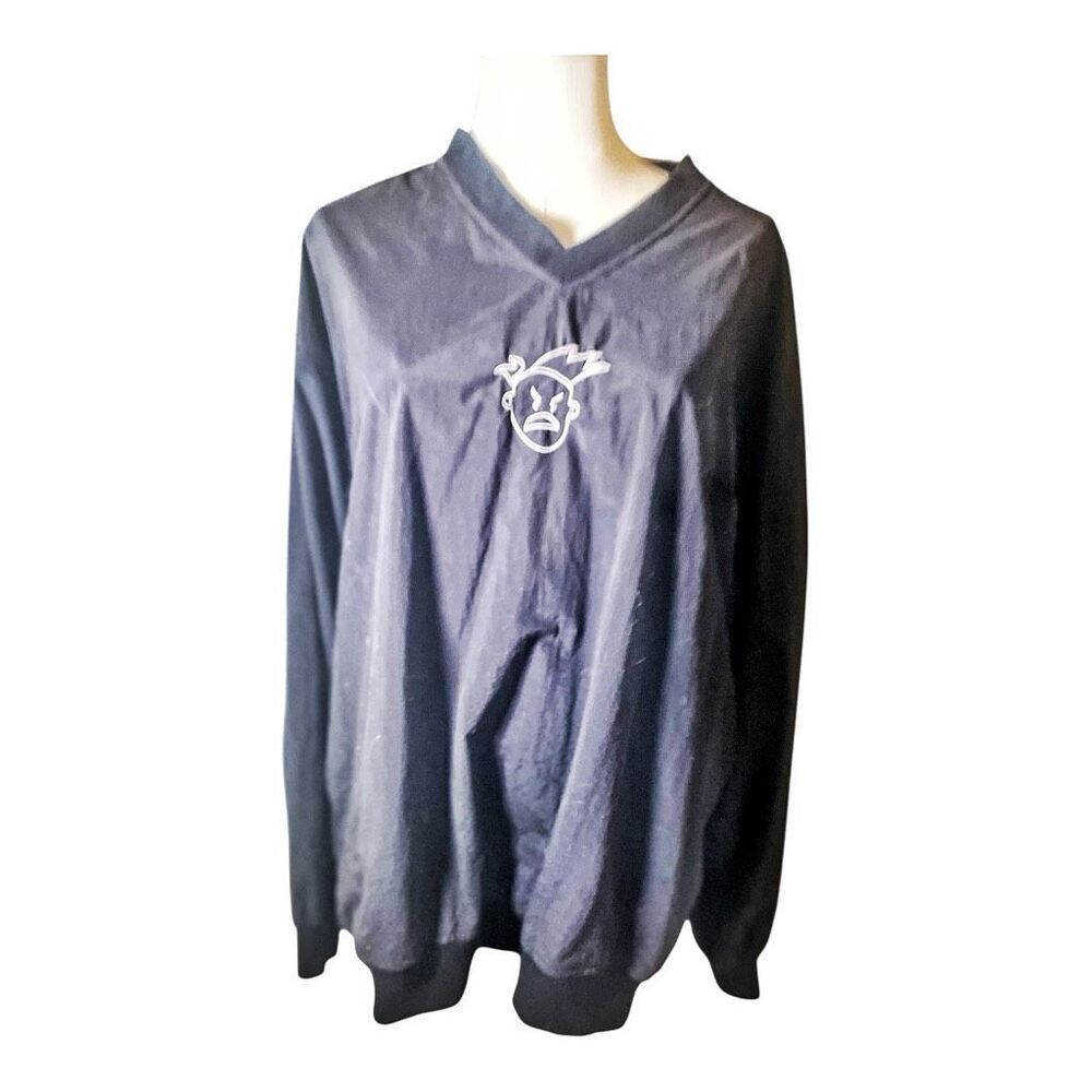 Outer Banks Black Punk Rock Head Pullover Size Large‎